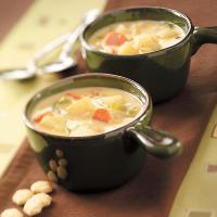 Hearty Cheese and Vegetable Soup_image