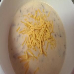 Baked Potato Soup With Sharp Cheddar #SP5 image