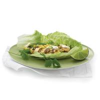Grilled Chicken and Corn Lettuce Wraps image