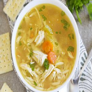 Instant Pot Rotisserie Chicken Soup - Meatloaf and Melodrama_image