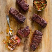 Grilled Boneless Short Ribs with Argentine Style Pepper Sauce Recipe - (4.5/5) image