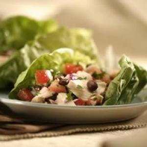 Tuna and Black Bean Salad Wraps image