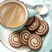 Chocolate-Nut Pinwheel Cookies image