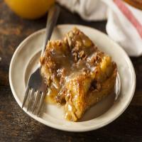 Bread Pudding with Warm Bourbon Sauce_image