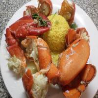 Lobster in Butter,Garlic, White Wine image