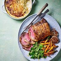 Roast beef sirloin & béarnaise dauphinoise image