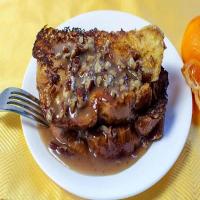Orange French Toast With Pecan Sauce_image