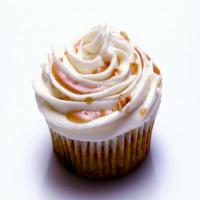 Vegan Brussel Carrot Curry Cupcakes with Cream Cheese Frosting and Maple Curry Reduction_image