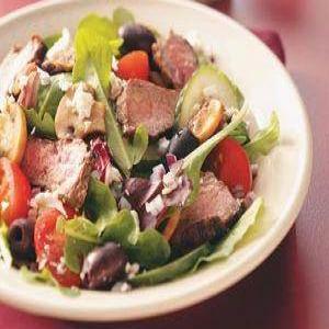 Greek Islands Steak Salad Recipe_image