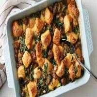 Italian Sausage and Spinach Crescent Casserole image