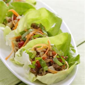 Five-Spice Turkey and Lettuce Wraps image