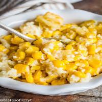 Scalloped Corn Casserole Recipe {Easy Vegetable Side Dish}_image