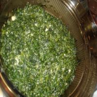 So Simple Creamed Spinach_image