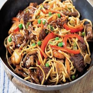 Pork chow mein - Recipes - Hairy Bikers_image