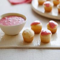 Mascarpone Mini Cupcakes with Strawberry Glaze_image