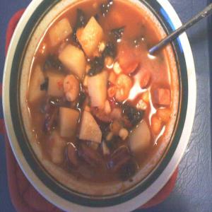 Cajun Potato & Corn Soup image