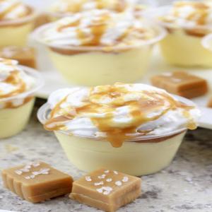 Salted Caramel Pudding Shots!_image
