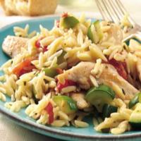 Mediterranean Chicken with Rosemary Orzo_image