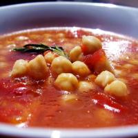 Chickpea and Tomato Soup image