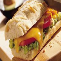 Rustic Vegetable Baguette with Smashed Avocado_image