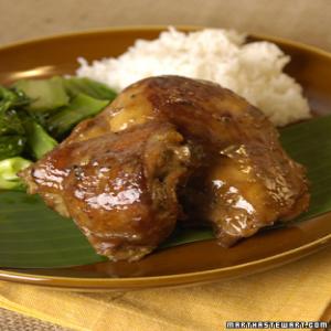 Sauteed Mustard Greens for Chicken Adobo_image