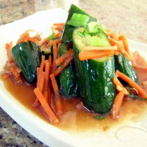 Japanese Pounded Cucumber Salad - Shojin Ryori_image