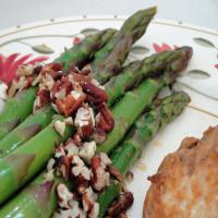 Chilled Asparagus With Pecans image