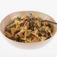Farfalle with Chicken, Porcini Mushroom and Swiss Chard image