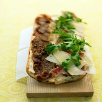 Prosciutto and Fig-Spread Sandwich image