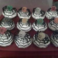 Spiced Spider Cupcakes image