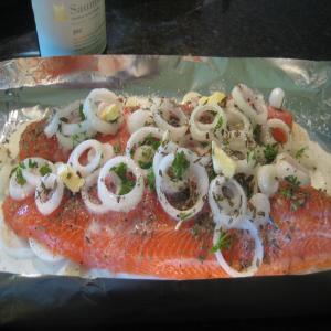 Rainbow Trout With Wine & Tarragon_image