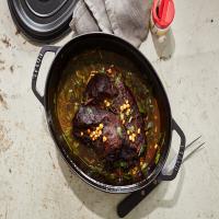 Bison Pot Roast With Hominy_image