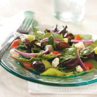 Greek Salad with Greek Artisan's Olives_image