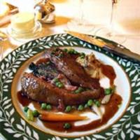 Roast Wild Duck With Cranberry Sauce image