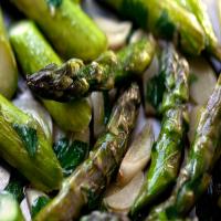 Asparagus With Green Garlic image