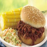 Slow-Cooker Beef and Pork Barbecue Sandwiches_image