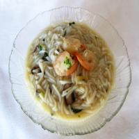 Spicy Shrimp and Bok Choy Noodle Bowl_image