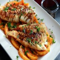 Roasted Winter Squash With Seared Cod image