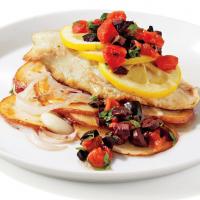 Alfred Portale's Red Snapper With Potatoes and Onions image