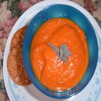 Gingered Carrot Soup With Sage_image
