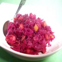 Red Cabbage W/Apples and Grape Jelly_image