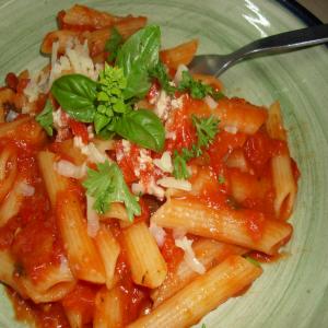 Farfalle With Tomato Herb Sauce image