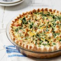 Turkey and Stuffing Quiche image