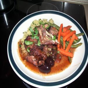 Red Wine-Braised Chicken With Couscous image