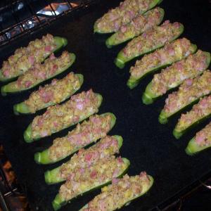 Ham and Cheese Stuffed Courgettes_image