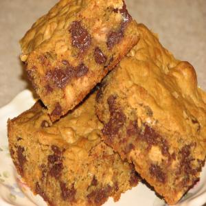 Double Peanut Butter Chocolate Chip Brownies image