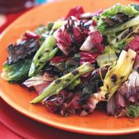 Grilled Radicchio Salad with Sherry-Mustard Dressing_image