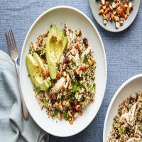 Quinoa Salad With Chicken, Almonds and Avocado_image