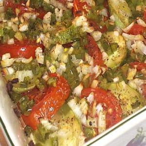 Baked Zucchini with Tomatoes image