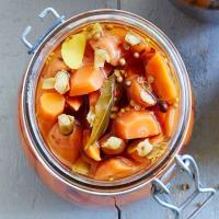 Pickled carrots with garlic & cumin image